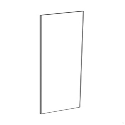 Whisper Blue Shaker 24" W x 96" H Finished Panel