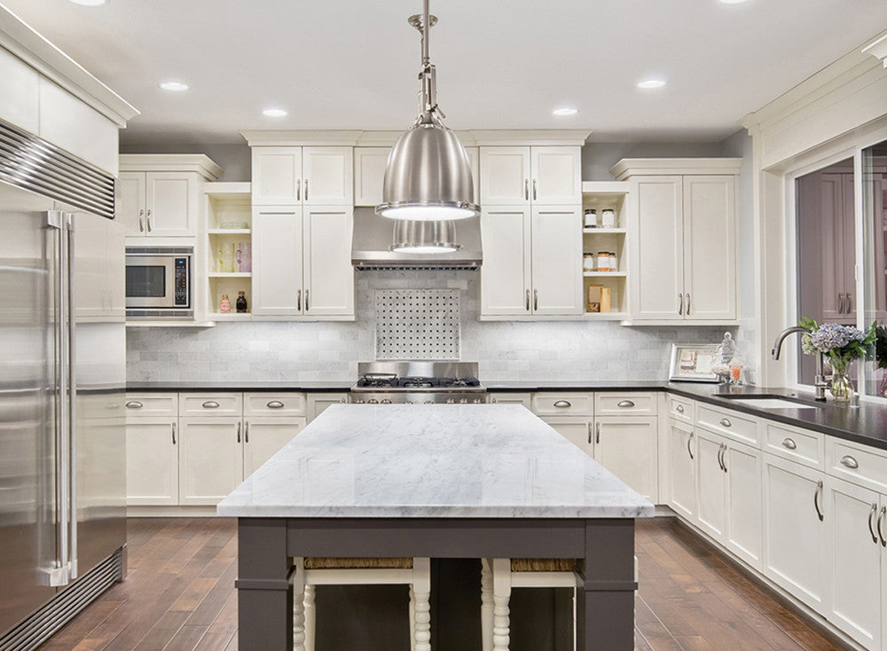 Antique White Shaker Cabinets