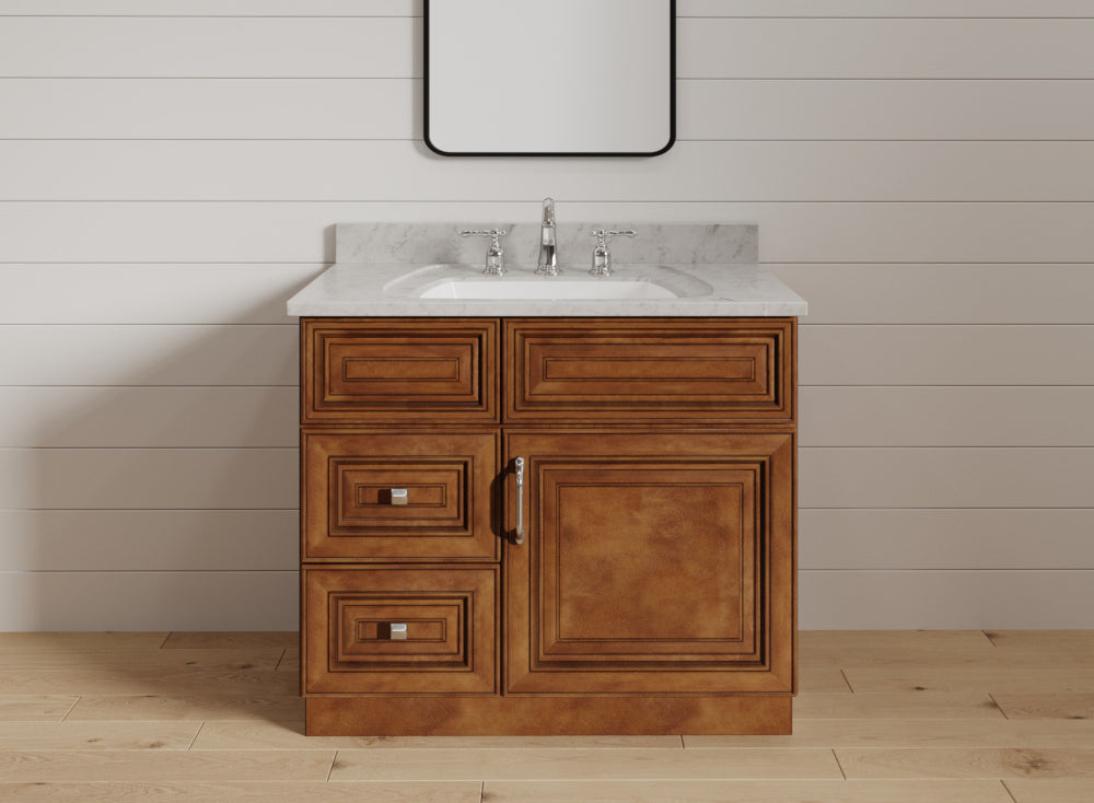 casselberry saddle vanities with shiplap