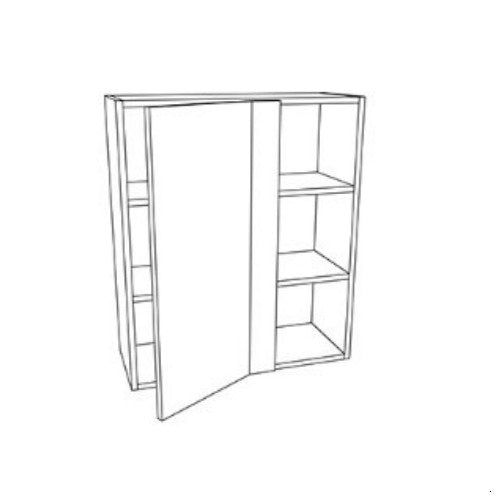 Forest Green Shaker 30" W x 42" H Wall Blind Cabinet