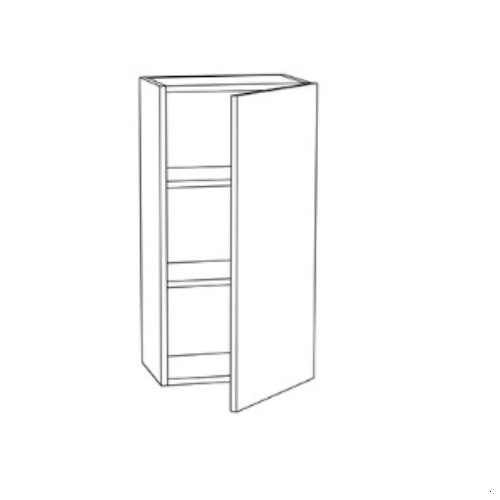 Seaside Dune Slim Shaker 21" W x 36" H Wall Cabinet