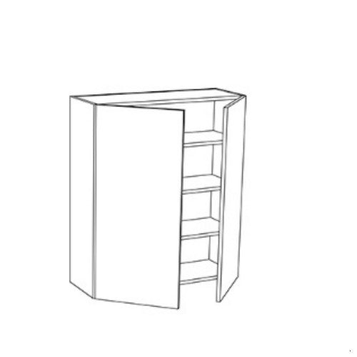 Seaside Dune Slim Shaker 36" W x 42" H Wall Cabinet