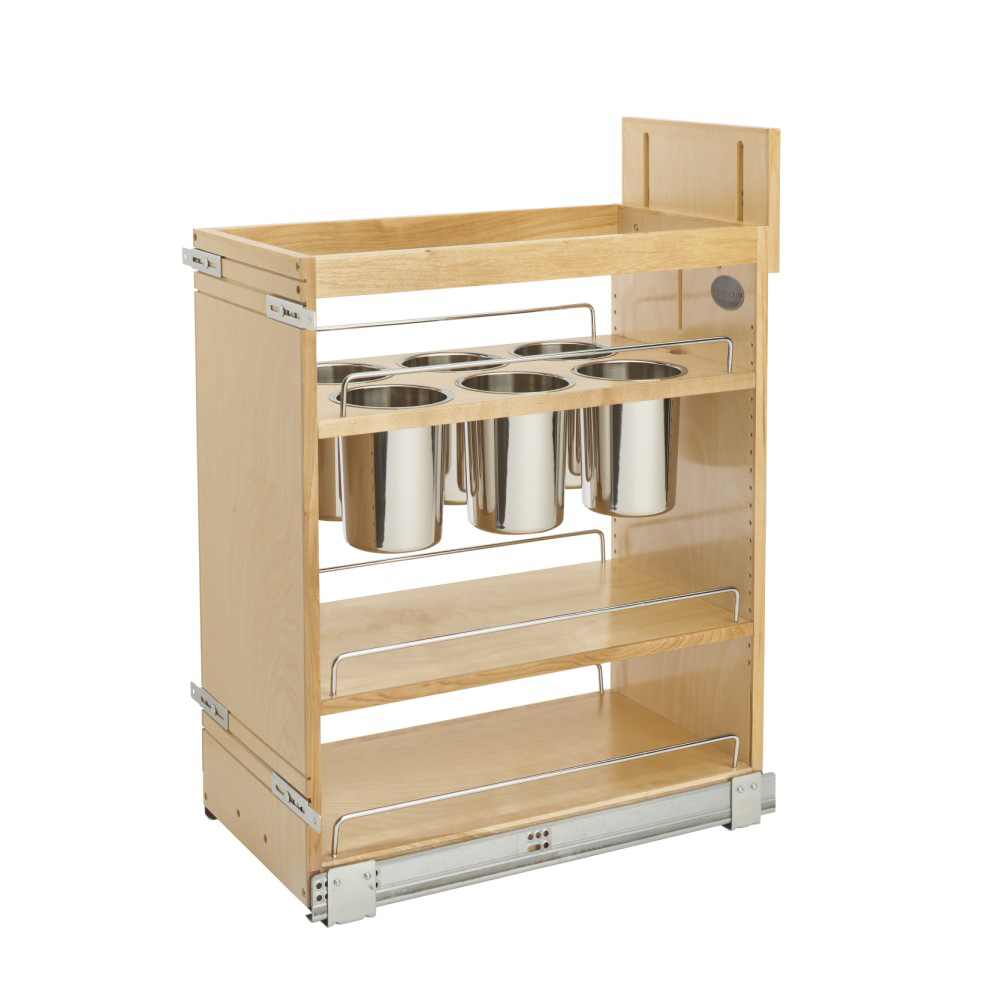 Base Cabinet Utility Pullout Organizer (Fits 15" Full Height Door Base)