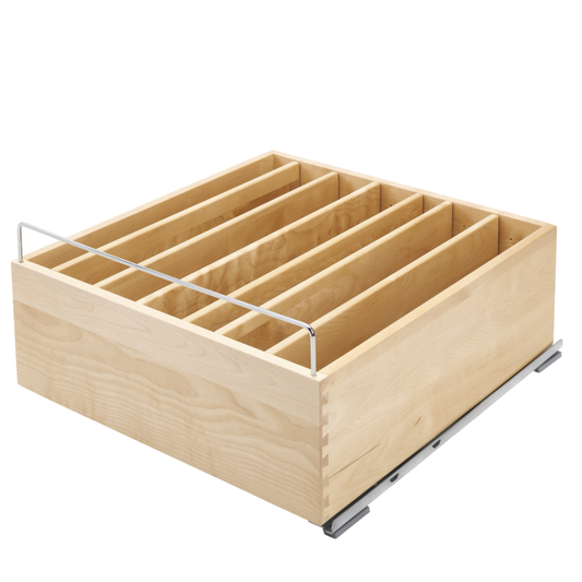 27" Base Cabinet Pullout Casserole Dish Organizer