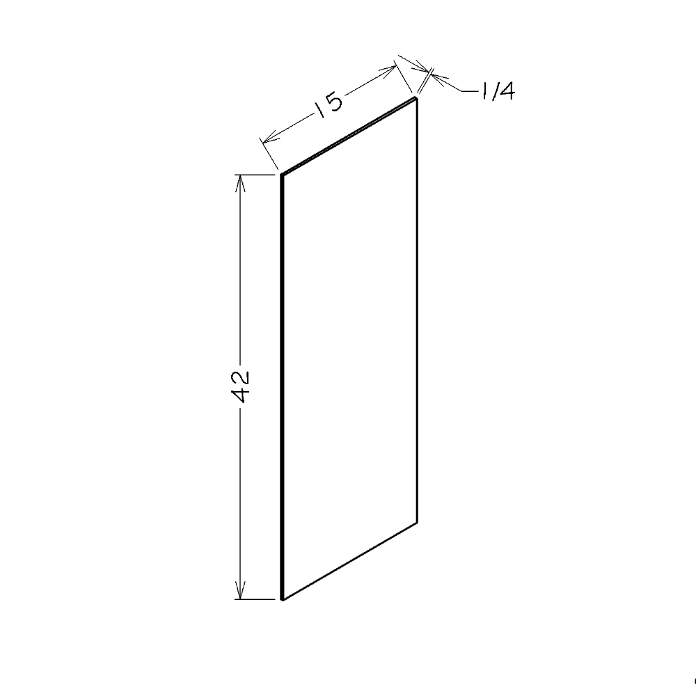 Haven Dune 15"W x 42"H Wall Skin Panel