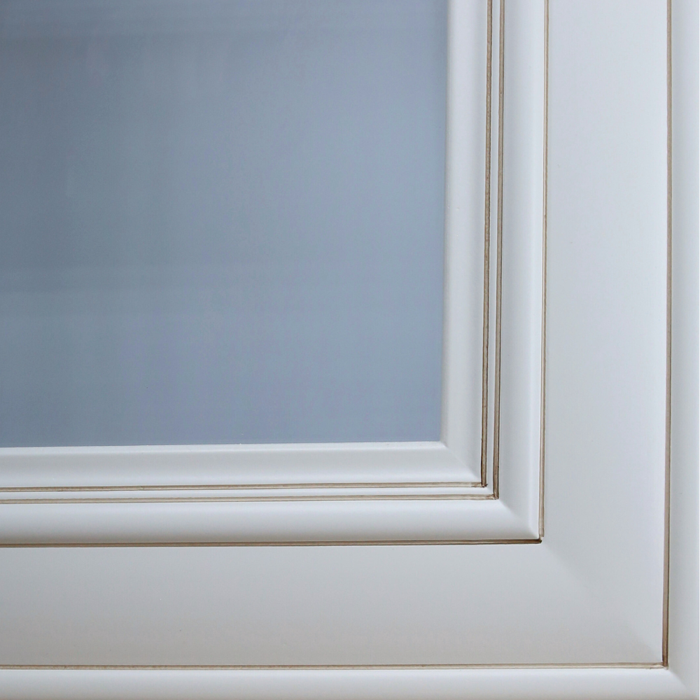 Clear Glass Door Insert for Casselberry W1530GD close up