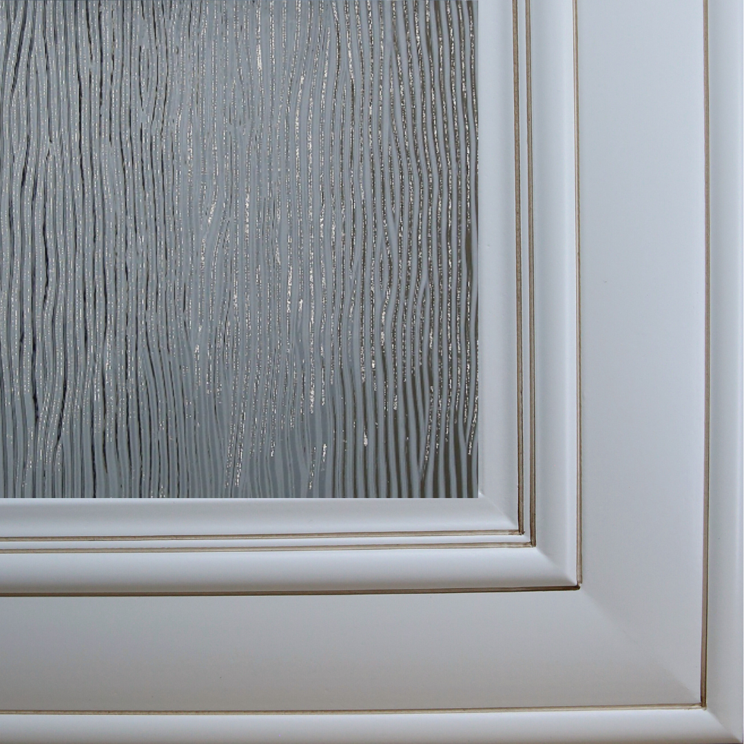 Curaco Glass Door Insert for Casselberry W1530GD close up