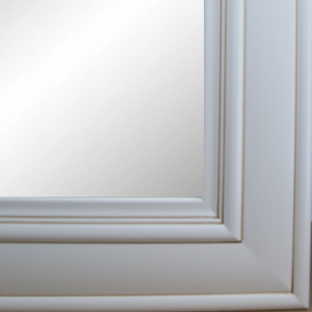 Mirror Glass Door Insert for Casselberry W1530GD close up