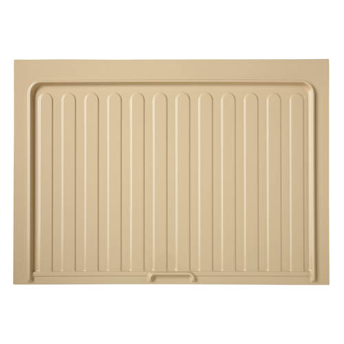 Trimmable Almond Sink Base Drip Tray for 30" Sink Base