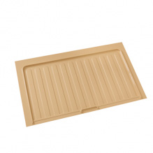 Trimmable Almond Vanity Sink Base Drip Tray for 27"/30" Vanity Sink Base