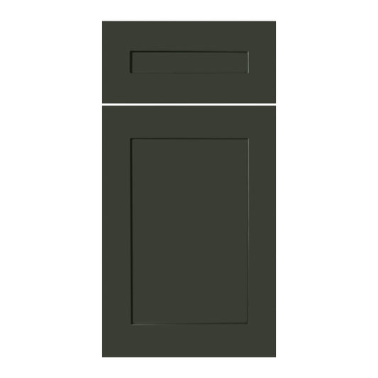 Forest Green Shaker Sample Door